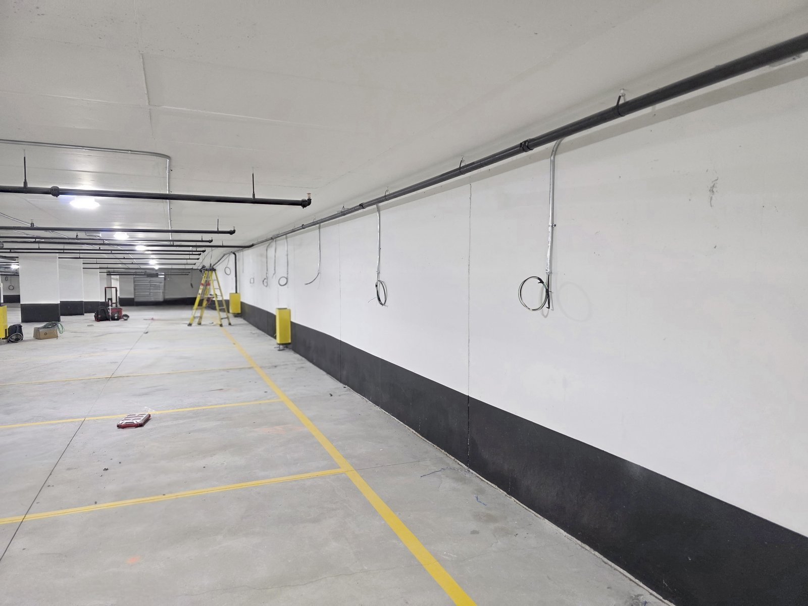 EV charger installation preparation