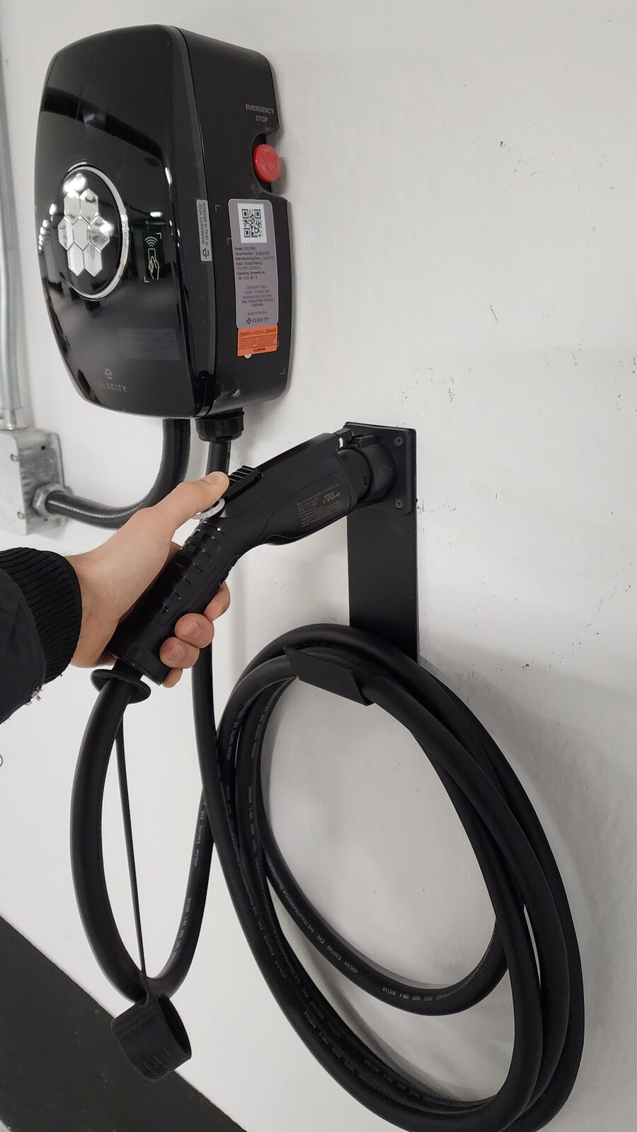 EV chargers ready to use in multi-residential building