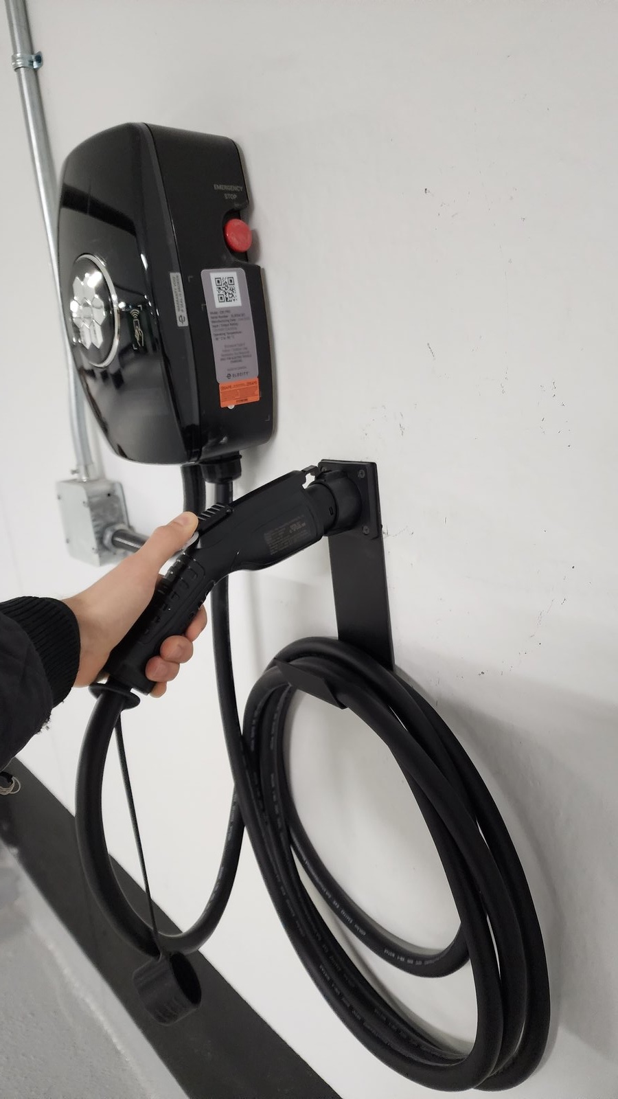 EV chargers ready to use in multi-residential building