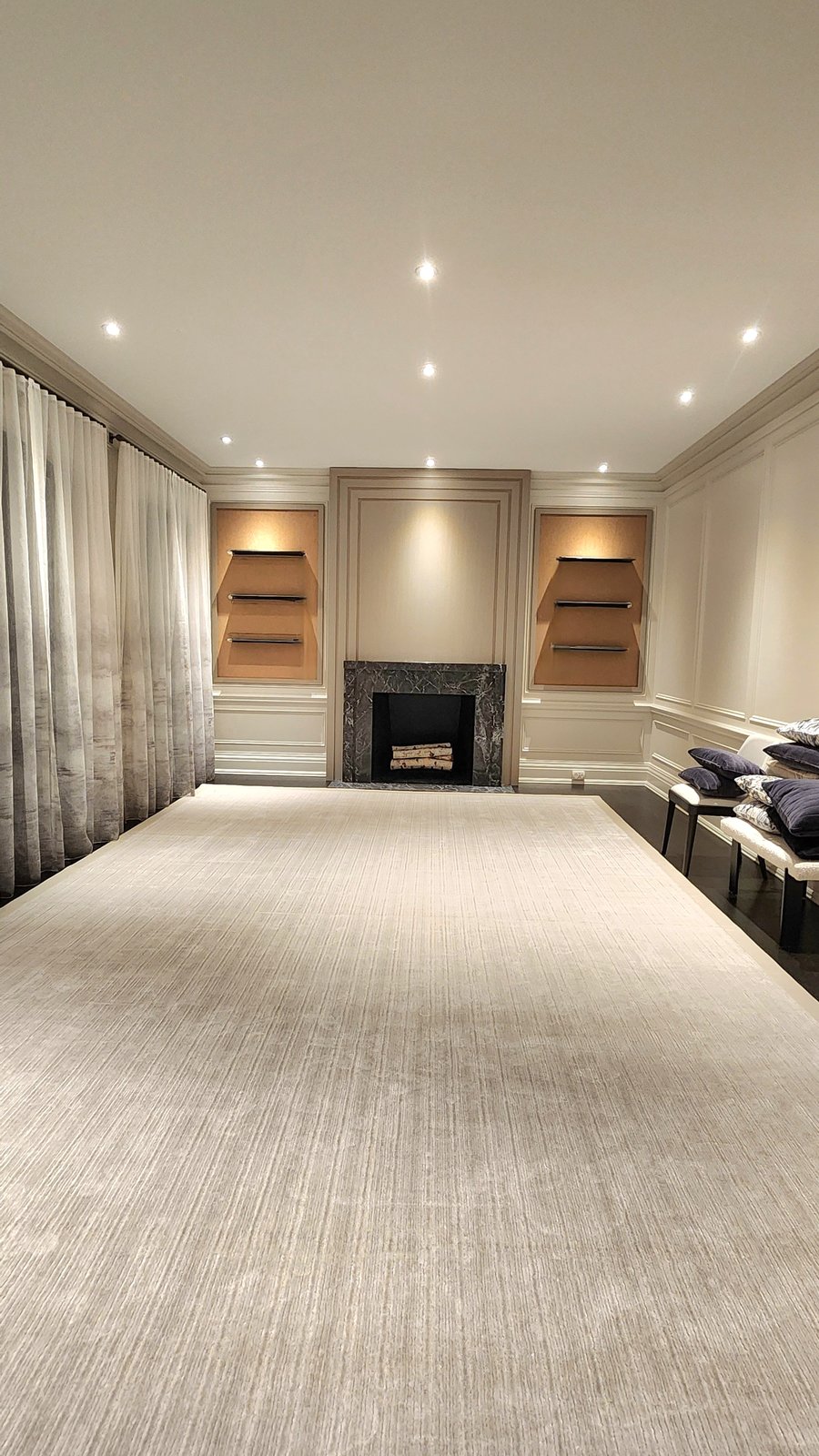 Residential lighting installation — Toronto home